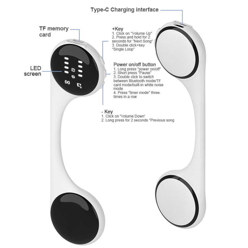 Bone conduction bluetooth speaker
